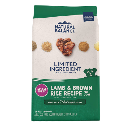 Natural Balance L.I.D. Lamb & Brown Rice Small Breed Recipe Dry Dog Food