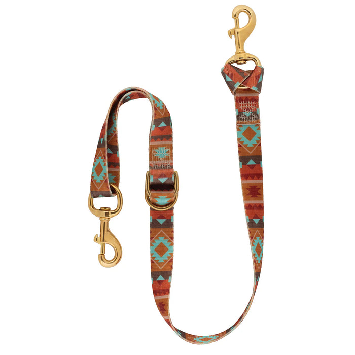 Weaver Equine Deluxe Patterned Nylon Tie Down Strap – 1" x 40"