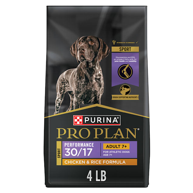 Purina Pro Plan Performance 30/17 Chicken & Rice 7+ Senior Dog Food 24 lb Bag