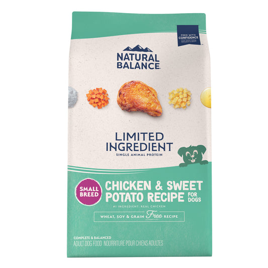 Natural Balance Limited Ingredient Grain-Free Chicken & Sweet Potato Small Breed Dry Dog Food
