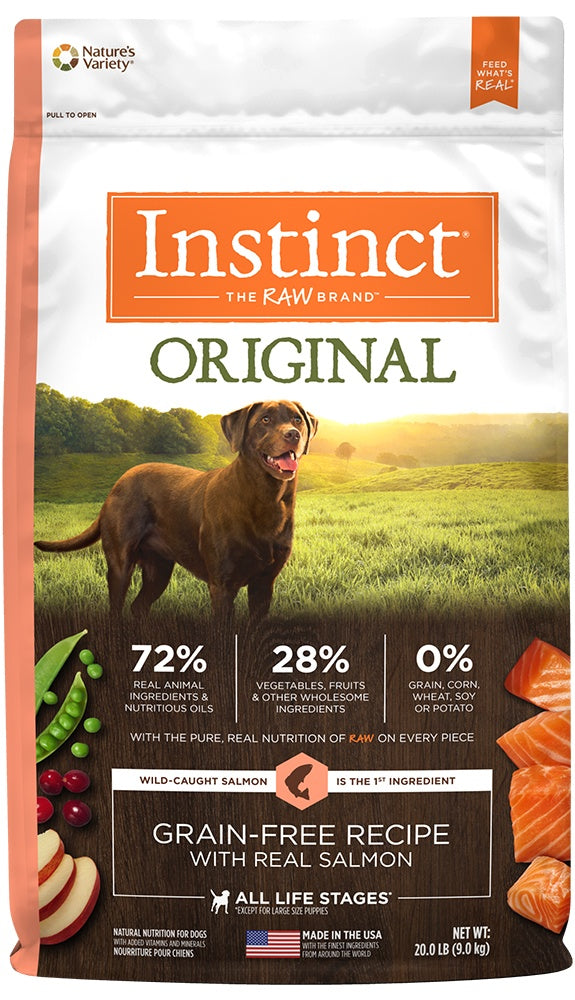 Instinct Original Grain Free Recipe with Real Salmon Natural Dry Dog Food