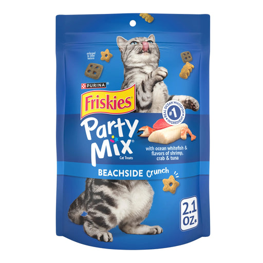 Purina Friskies Party Mix Beachside Crunch 2.1 oz Bag
