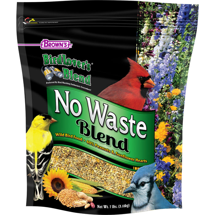 Brown's No Waste Blend  Bird Lover’s Blend 7lbs