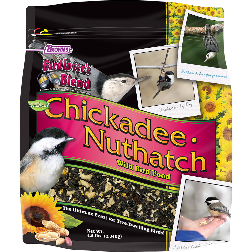 Brown's Chickadee-Nuthatch Bird Lover’s Blend 4.5lbs