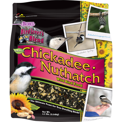 Brown's Chickadee-Nuthatch Bird Lover’s Blend 4.5lbs