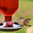 Perky-Pet Antique Glass Bottle Hummingbird Feeder – Red, 16 oz