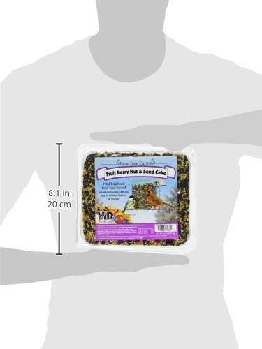 Pine Tree Farms Seed Cake Fruit Berry And Nut 2 Lb