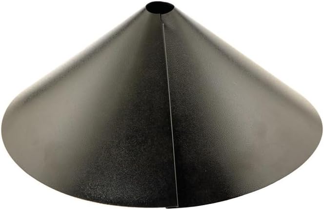 Audubon Wrap Around Squirrel Baffle 18 Inch Black
