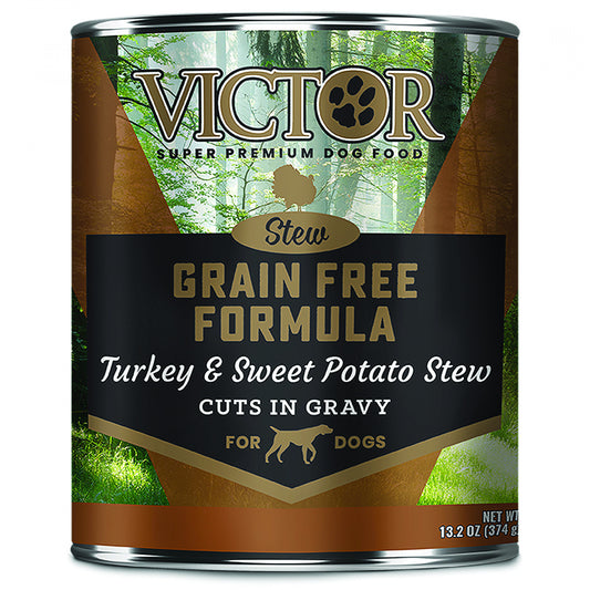 Victor Grain Free Turkey & Sweet Potato Stew Canned Dog Food