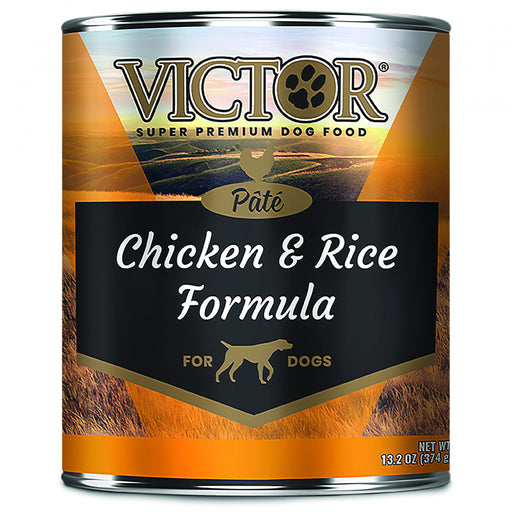 Victor Chicken & Rice Pate Canned Dog Food