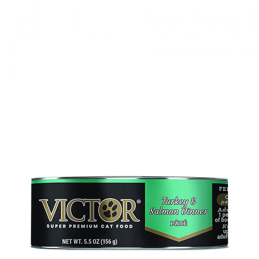 Victor Turkey & Salmon Dinner Pate Canned Cat Food