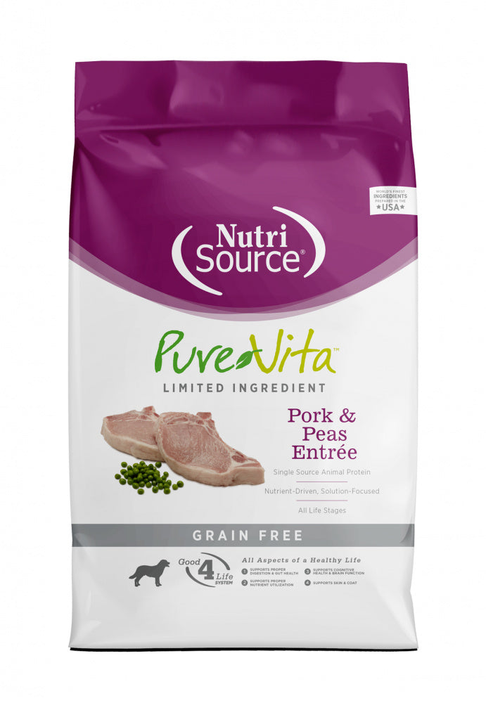 l carnitine pork Zignature Inception Meal Recipe NutriSource Pure Vita Pork Grain Free Limited Ingredient Pork