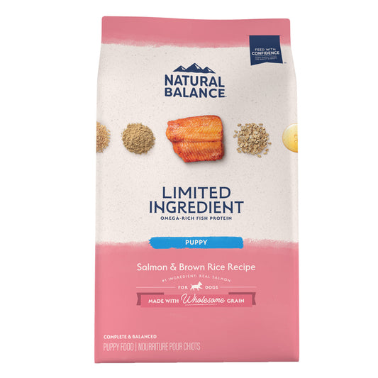Natural Balance Limited Ingredient Salmon & Brown Rice Puppy Dry Dog Food
