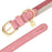 Blueberry Pet Polyester Fabric Webbing and Soft Genuine Leather Dog Collar in Pink and Grey, Priyanka Chopra's Wedding Registry Picks