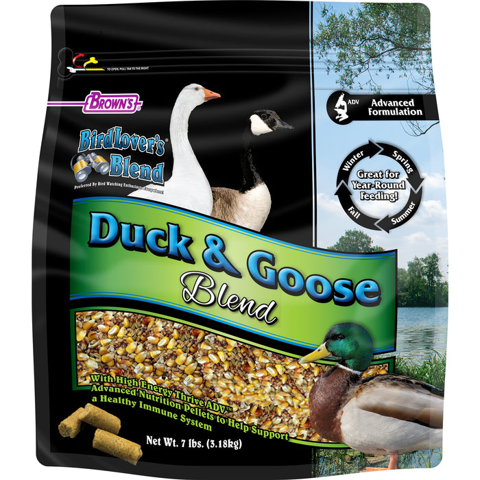 Brown's Bird Lover’s Blend Duck & Goose Blend 7lbs