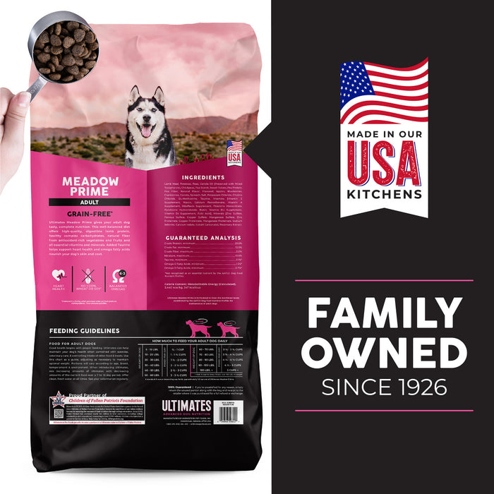Ultimates Meadow Prime Lamb & Potato Grain Free Dry Dog Adult Food