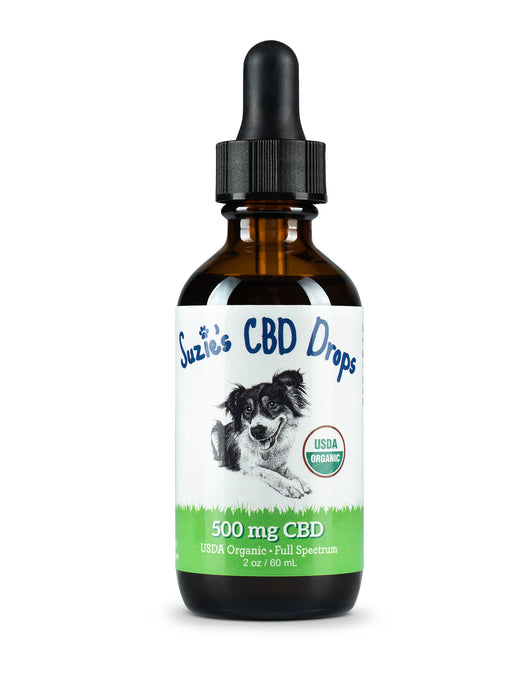 Suzie's Pet Treats CBD Oil Drops for Dogs