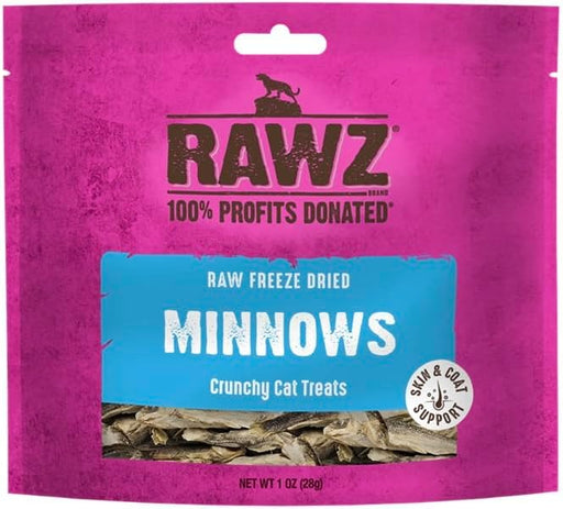 Rawz Minnows Freeze Dried Cat Treat 1oz