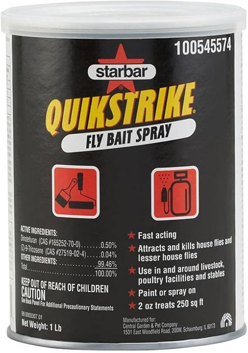 Starbar QuikStrike Fly Bait Spray - 1 lb