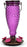 Perky-Pet Purple Diamond Wine Top-Fill Glass Hummingbird Feeder – 24 oz