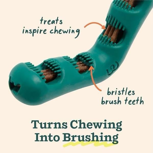 Woof Bite n' Brush – Dog Dental Toothbrush Toy
