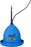 Farm-Tuff Plastic Poultry Hanging Waterer Blue - 14X14X13 IN
