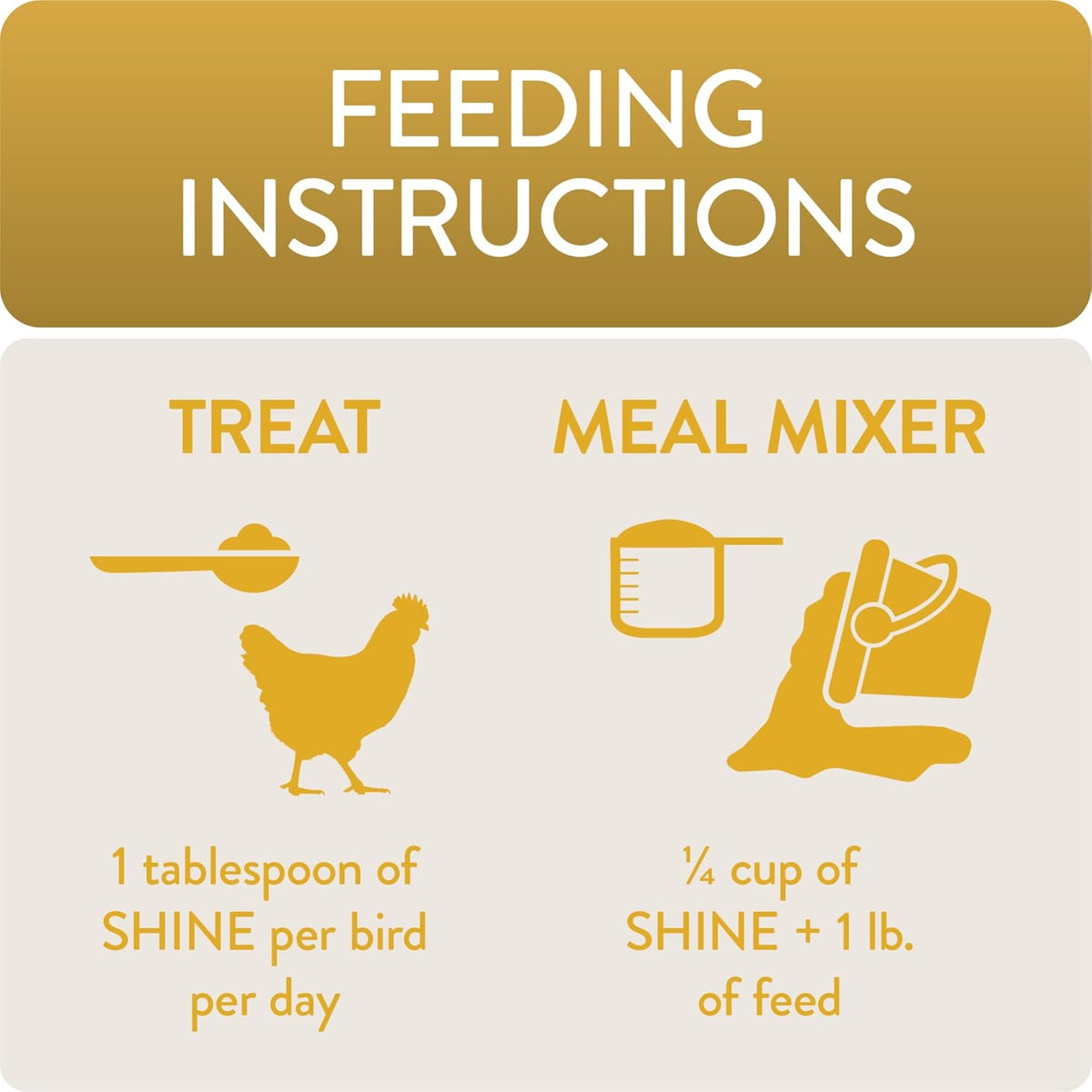 Flockleader Shine Functional Poultry Treat  1.5 Lb