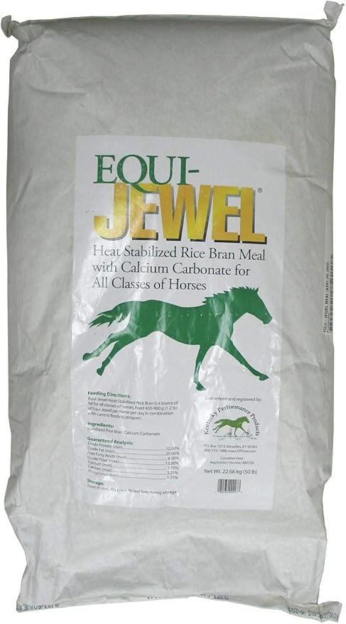 Equi-Jewel Rice Bran Meal 40lb — NurturePet Pet Supply
