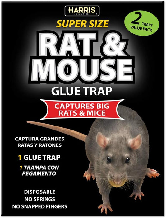 Harris Super Size Rat & Mouse Glue Trap 1 Pack
