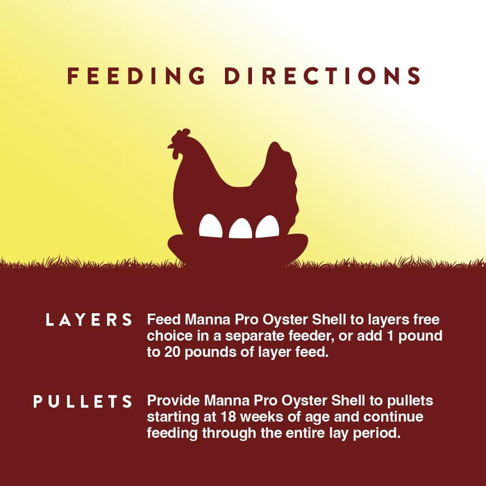Manna Pro Oyster Shell – 5 lb