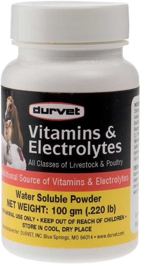 Durvet Vitamins & Electrolytes For Poultry 100 Gm