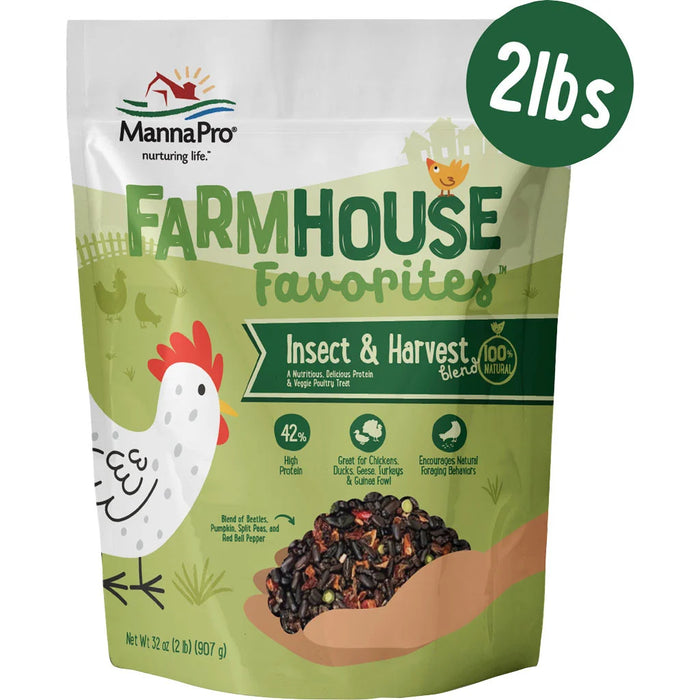 Manna Pro Farmhouse Favorites Poultry Treat, 2 lb