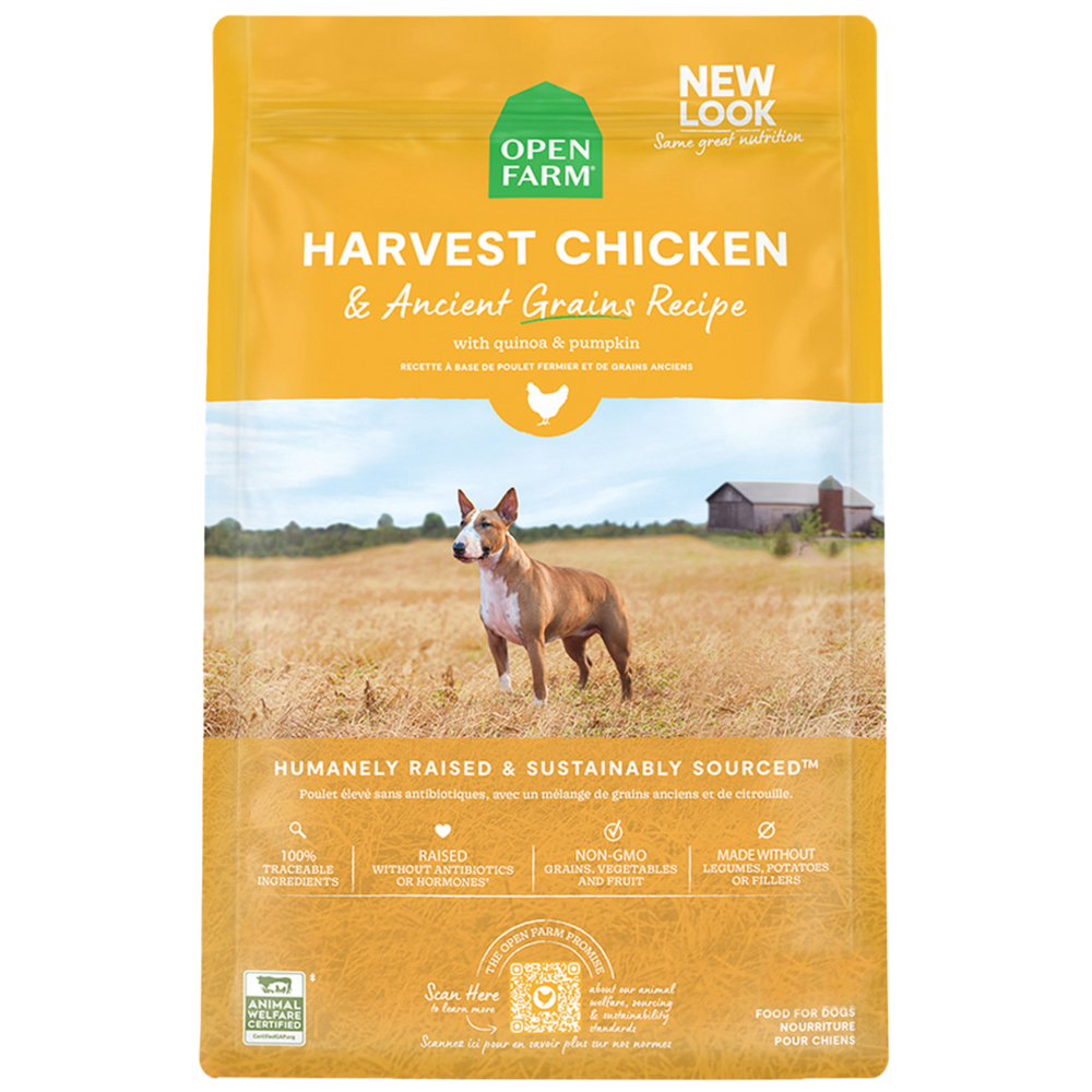 Open Farm Harvest Chicken & Ancient Grains Recipe