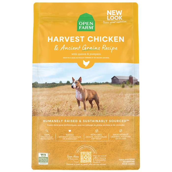 Open Farm Harvest Chicken & Ancient Grains Recipe