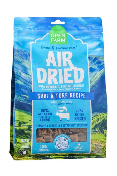 Open Farm Dog Air Dried Surf & Turf Recipe