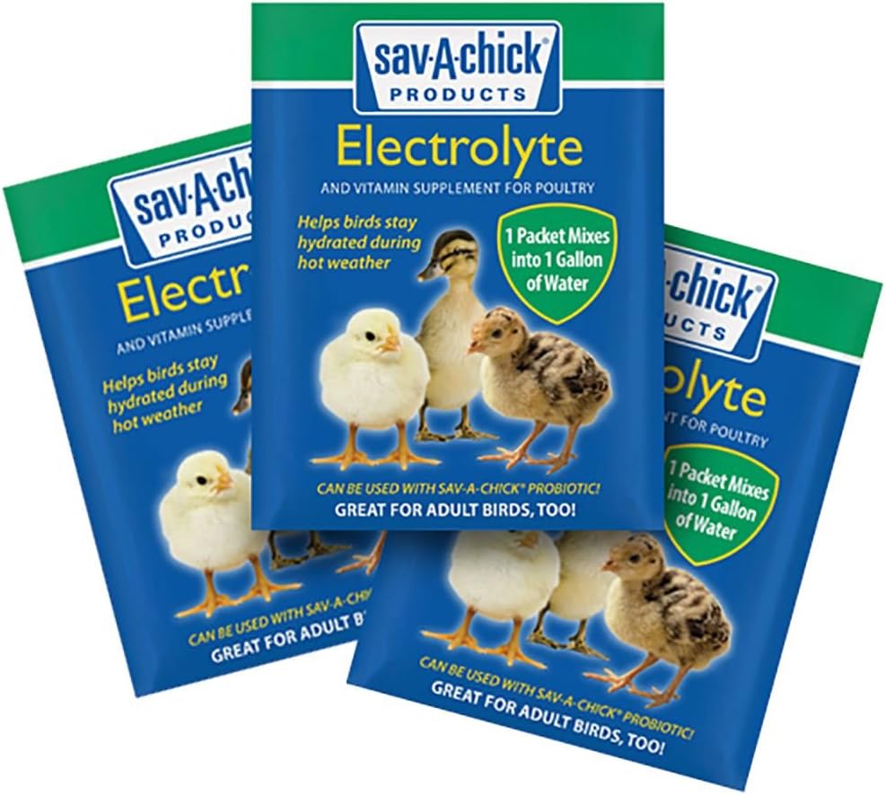 Sav-A-Chick Electrolyte & Vitamin Supplement  .25 Oz-3 Pack