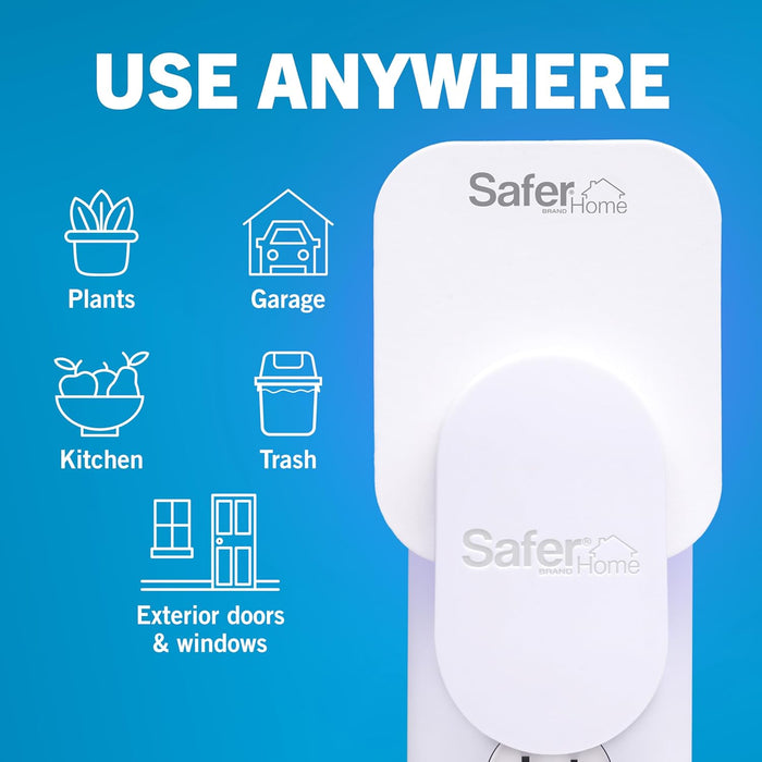 Safer Home Indoor Fly Trap – Non-Toxic, Plug-In Flying Insect Solution
