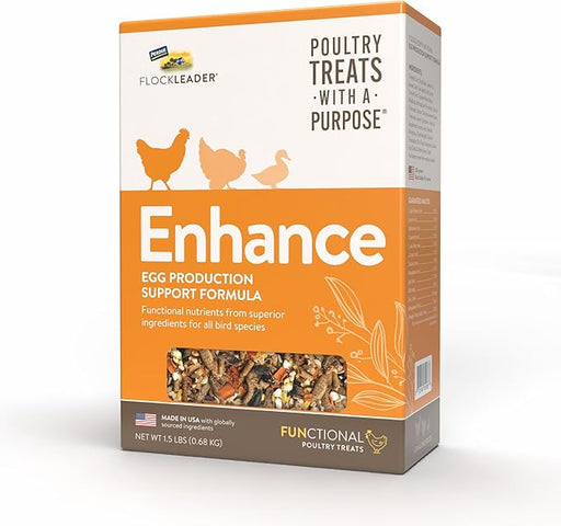 Flockleader Enhance Functional Poultry Treat  1.5 Lb