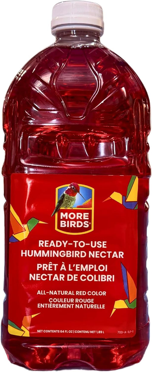 More Birds Ready‑to‑Use  Hummingbird Nectar — 64 fl oz