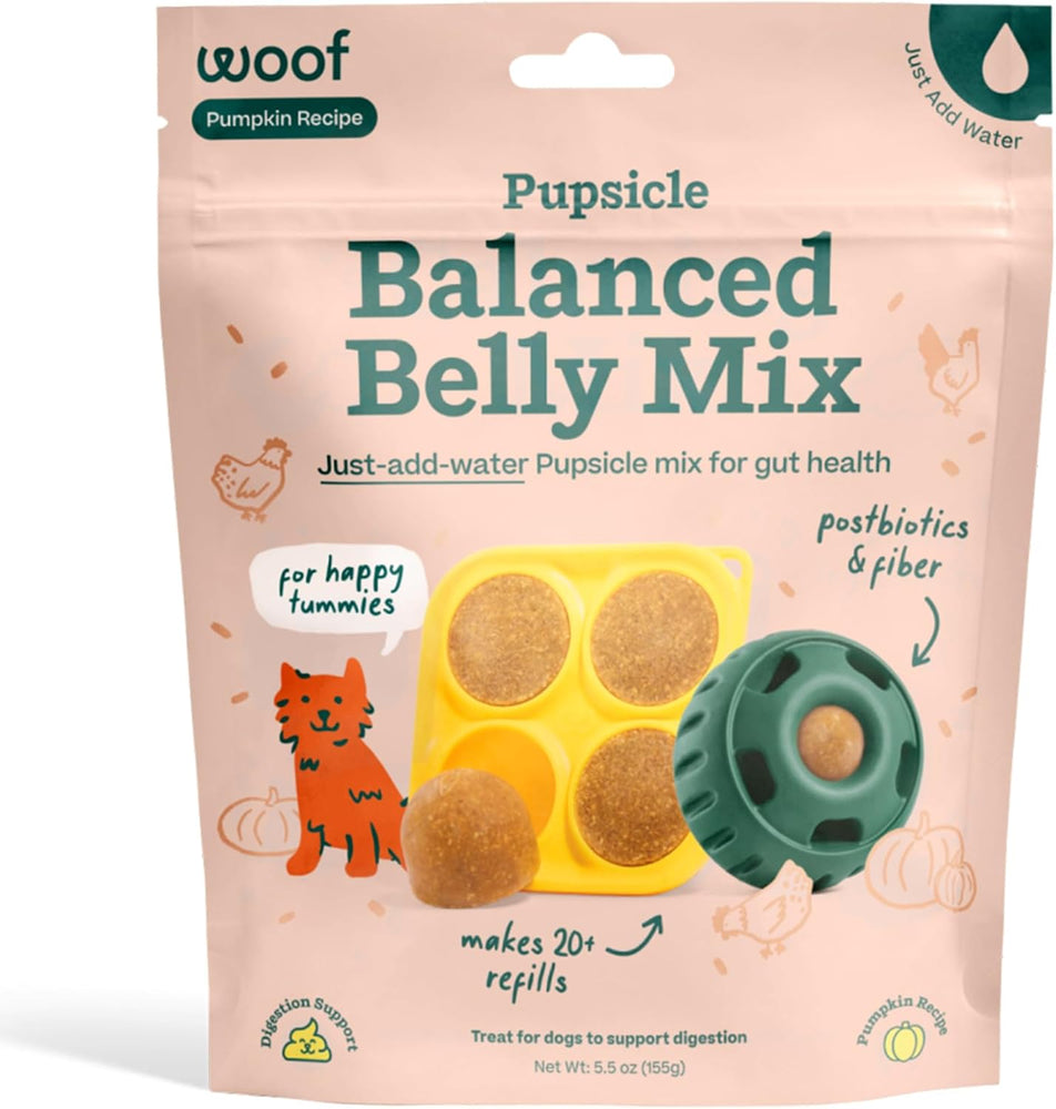 Woof Dog Pupsicle Mix - Balanced Belly (5.5 oz)