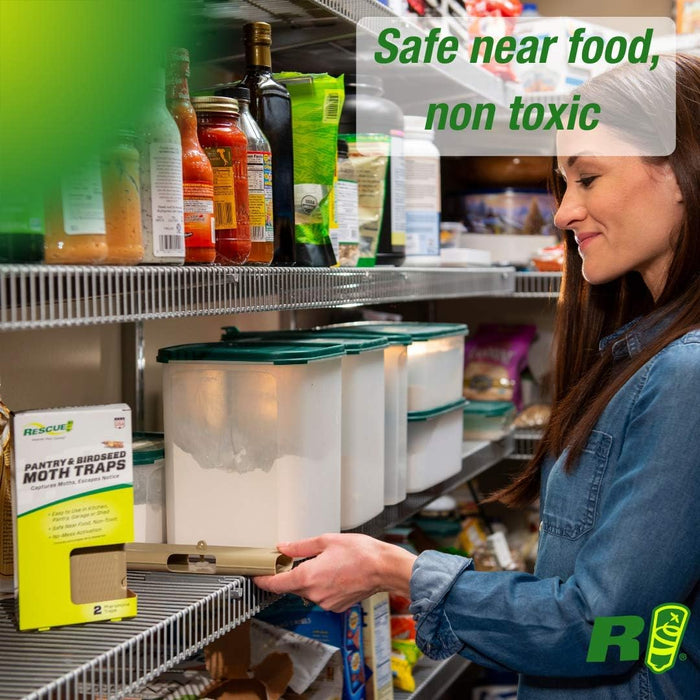 RESCUE! Pantry & Birdseed Moth Trap - 2 Pack