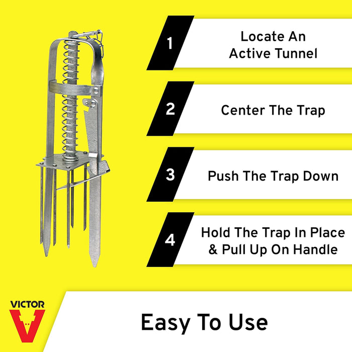 Victor Plunger Style Mole Trap