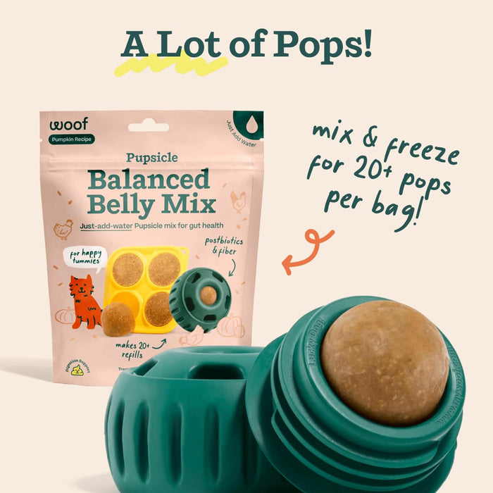 Woof Dog Pupsicle Mix - Balanced Belly (5.5 oz)