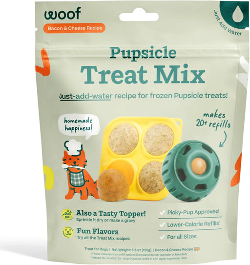 Woof Dog Pupsicle Mix - Bacon & Cheese (5.5 oz)