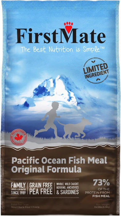 FirstMate Limited Ingredient Grain Free Pacific Ocean Fish Meal Original Formula Dry Dog Food