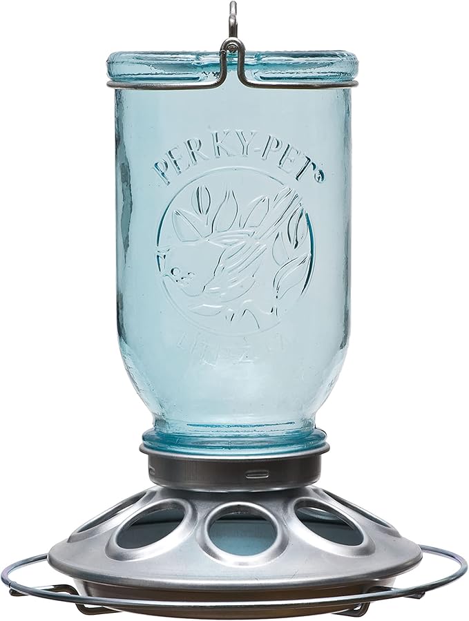 Perky-Pet Mason Jar Wild Bird Feeder