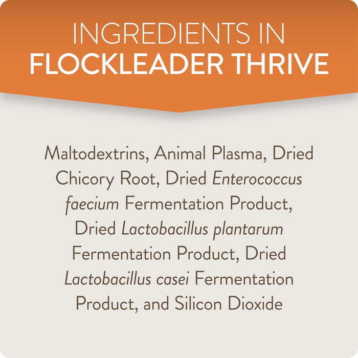 Perdue Flockleader Thrive Poultry Supplement Powder 8 Oz
