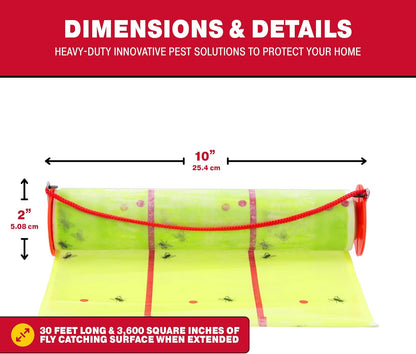 Catchmaster Pro Series Giant Fly Glue Trap - 30 Ft