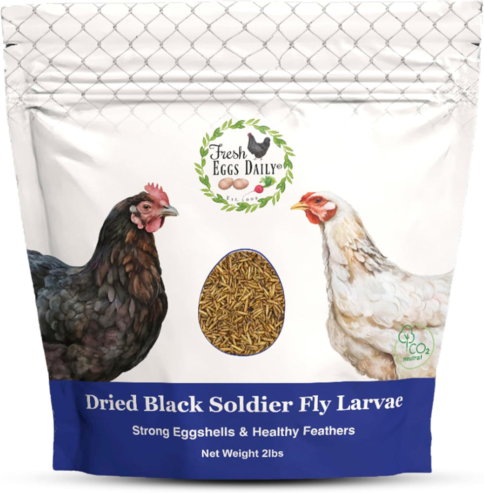 Dried Black Soldier Fly Larvae – 2 lbs