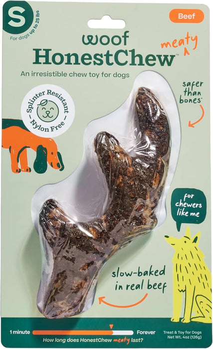 Woof HonestChew Meaty Antler Dog Chew